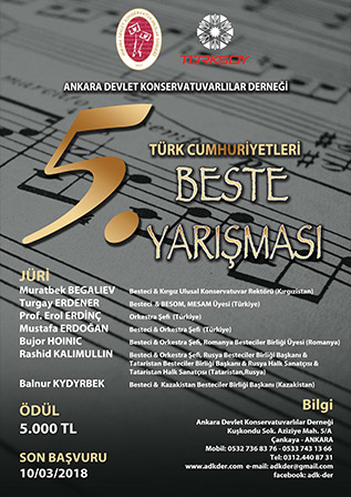 ADK-Der Türk Cumhuriyetleri 5. Beste Yarışması